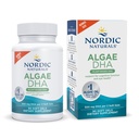 Nordic Naturals Algae DHA - 90 Soft Gels - 500 mg Omega-3 DHA - Certified Vegan Algae Oil - Plant-Based DHA - Brain, Eye & Nervisive System Support - Non-GMO - 45 Servings