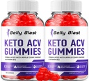 (2 balenia) Belly Blast Keto ACV Gummies - Advanced Formula Belly Blast Keto Plus ACV Gummies Apple Cider Ocogar, Manažment hmotnosti, BellyBlast ACV Dietary Supplement Reviews Muži Ženy (120 Gummies)