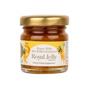 Šiva Organic Honey s včelou Pollen obohatil 2% Royal Jelly (50g) - Premium Organic Source - Unaltered Raw Honey s Royal Jelly Infusion for Holistic Wellness