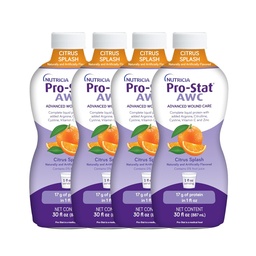 Pro-Stat Advanced Wound Care (AWC), Concentrated Liquid Protein Medical Food - Citrus Splash Punch Flavor, 30 Fl Oz fľaša (Prípad 4)