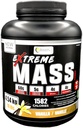 Extrémne hmotnosť Gainer svalového Builder, 10 lb (4.54 kg) s menej cukru pre intenzívne cvičenie školenia vyrobené z vysokej kalórií obohateného srvátkového proteínu (Vanilla)
