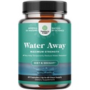 Water Away Supplement for Fast Bloating and Opuch Relief Pure Natural Diuretic Pills Reduce Retention Podpora Chudnutie Zvýšenie úrovne energie