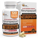 Platinum Health Alpha Lipoic Acid for Neuropathy Nerve Pain Support, Supplement, B Vitamíny, L Arginine, All Natural maximum Strength Neuropaquell for Discomfort in Feet, Hand, Toes, 120 Kapsule, 800mg