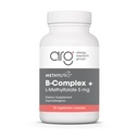 MetylPro B- Complex + L-metylfolát 5 mg - Metylovaný vitamín B komplex pre ženy a mužov, podpora bunkovej energie s folátom, niacínom a biotínom, doplnok VIT B - 30 vegánskych kapsúl