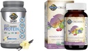 Záhrada života Organic Vegan Sport Protein Powder & Once Daily Women's Multi - Probiotiká, BCAA, Antioxidanty, 30g Rastlinný proteín, Vitamíny A C D3 K B6 B12, Non GMO