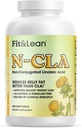 Fit & Lean N-CLA, Chudnutie doplnok, Redukuje Belly tuk lepšie ako CLA, Boost Metabolizmus, podporuje Lean svalovej hmoty, stimulant bez, Non Konjugated kyseliny linolovej, 120 Servings (Backaging May Vary)