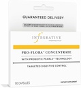 Integratívne terapie Pro-Flora koncentrát - Silná doplnok pre gastrointestinálnu podporu*- Tráviaca a intestinálna podpora zdravia* - Obsahuje probiotickú Floru - 90 kapsúl (90 porcií)