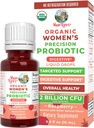 MaryRuth Organics USDA Organic Womens Probiotic Liquid Drops for Digestive Health 