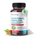 CORTISOL Health - Ashwagandha horčík Rhodiola St. John's World - Podpora obnovy, Energetické hladiny, Mozog Wellness 180-dňová ponuka - Vyrobené v USA