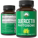 Peak Performance Ultra Pure Quercetin Phytosome Vegan Kapsule - Rich Sophora Japonica Extract od Max Absorbcie Now. Quercetin 250 mg Supplement Kapsule. Vyrobené v USA
