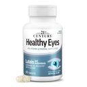 21st Century Healthy Eyes with Lutein Tablets, (60 gróf), Eye Vitamíny a minerálne doplnky s antioxidantmi na podporu zraku, Eye Health Supplements for Adults & Seniors, Non GMO & Gluten Free