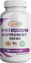 HealthLife Draslík Supplement, 1020 mg,60 Servis, 120 kapslí, Bikarbonát draselný