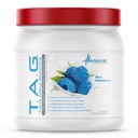 Metabolic Nutrition, TAG, Trans Alanyl Glutamín, 100% L-Glutamine Peptide Powder, Pre Intra Post Workout Supplement, 400 Grams (40 Servings) (Modrá malina)