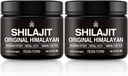 Shilajit Pure Himalayan Organic Shilajit Resin Gold Grade 100% Pure Shilajit pre mužov a ženy s kyselinou fulvovou, 85+ Trace Minerals, Lab Test for Energy, Immune Support, 30 Grams (2 balenia)