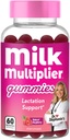 Dr. Stephanie mlieko Multiplier Laktácia Podpora Gumies - Sperma zadarmo Dojčenie Supplement for Milk Supplement for Milk Supply - s mliekom Thitle, Fenikel Seed, Alfafa - Popôrodné a ošetrovateľské Essentials