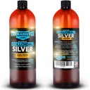 TheraSilver-TheraSilver Labs ACS 225-Advanced Koloidné striebro Tekuté 225 PPM-Čisté bioaktívne nano častice pre imunitnú podporu-32 Oz-Rodina