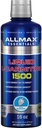 ALLMAX Nutrition Liquid L-karnitín 1500 + vitamín B5, 16 oz / 473 ml (Modrá malina)