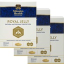 Manuka Health 10hda Royal Jelly 1000 mg 365 Kapsule 100% Pure New Zealand Royal Jelly Immune System Booster & Supports Skin Health & Vitality (Pack of 3)
