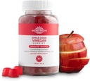 Jablkový Cider Ocot Gummies - bezcukrové jablko Cider Gummies s vitamínom B12 a cviklou prášok - Vegan, Non-GMO & Gluten-free, Made in USA (30 Servings)