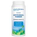 Puregen Labs Antimykotický prášok s 2% Mikonazol Nitrator na bežné plesňové infekcie vrátane atlét, Jock Itch a Ringworm, bez mastenca, 3 oz (85g)