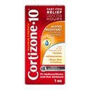 Cortizone-10 Maximálna sila Voda Rezistentná Svrbenie Relief Masť, 1% Hydrokortizón, Fast-Acting, Anti-Svrbenie Krém pre Bug Bites, Vyrážka, Ekzém, Psoriáza, Poison Ivy, Oak, Sumac & More, 1 oz