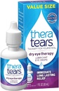 TheraTears Dry Eye Therapy Lubricant Eye Drops Twin Pack (2 x 30ml fľaše) + 1,0 Fl Oz Fľaša