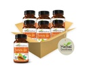 Papaya Leaf Extract Kapsule 10X Sila - 60/600mg Veg Kapsule- Krvné doštičky, Bone Marrow & Spleen Support, Immune Gut & Super Digestive Health - Bylinné dobroty (Pack of 6)