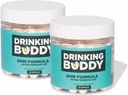 Pitie Buddy (2pack, After-Piting Aid s DHM, Prickly Pear, L-Cystine a L-Theanine, Milk Thitle, B-vitamíny, Ginger