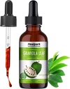 Healpark Soursop Bitters Liquid Graviola Leaf Extract - Natrual Soursop Guanabana Leaves Liquid, Soursop Oil 98% Absorpcia-1 Fl Oz