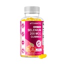 Vitamatické kvasinky bez selénu Gummy 200mcg ako selenometionín doplnok Essential Trace Mineral with Superior Absorbtion 90 pektínové Gummy