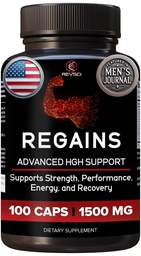 HGH doplnky pre mužov a ženy - Regains Natural Anabolic Muscle Growth Building & Human Growth Hormone pre mužov, Staviteľ svalov pre mužov, svalové zotavenie Post Cvičenie doplnok, 100 Bielkoviny pilulky