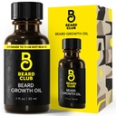 Beard Club - Brada rast sérum s prírodným Castor, Kokos a avokádo, aby si vyrastal hrubšie, plnšie brada, vyplniť záplaty a stimulovať zdravšie rast vlasov tváre