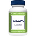 Vitamín Shoppe Bacopa 500MG (Bacopa Monnieri), klinicky študovaná zložka, bylinný mozog podpora doplnok, raz denne (100 kapsúl)
