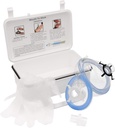 Primacare KC-1010 CPR Záchranná maska resuscitačná súprava pre dospelých a dieťa s jednostennou ústou ventilu do úst pre doplnkový kyslík] Nástenná hora/Carry prípad zahŕňa