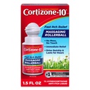 Cortizone-10 Maximálna sila Svrbenie Relief Masážny rollerball, 1% Hydrokortizón, Fast-Acting, Anti-Itch Liquid pre Bug Bites, Vyrážka, Ekzém, Psoriáza, Poison Ivy, Oak, Sumac, 1.5 fl. oz