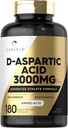 Carlyle D Aspartic Acid Supplement for Men and Women 3000mg 