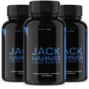 Rize laboratóriá - Jack Hammer Libido Booster Supplement pre mužov, Výkonný všetky prírodné formula zlepšiť výkon (180 Kapsule)