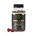 30 000 MG Pure Organic Shilajit Gummy pre mužov a ženy, Supplement pre bezcukorné Shilajit, 85+ Trace Minerals & Fulvic Acid - Zlepšenie kongitívne a nálady, imunita a energia, 60 Gumies.
