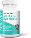 Dospelí 45+ Očné zdravie Vitamíny w/vitamín C, vitamín E, zinok, meď a mastné kyseliny Omega-3 pre videnie Zdravie a ochranu očí, 150 Softgelov