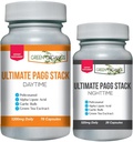 Ultimate PAGG StackTM 4 Hodina Telo Tim Ferriss - Policosanol, Alpha Lipoic Acid, Zelený čaj Flavonoly, Cesnak extrakt