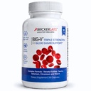 Bricker Labs Big- V Triple Sila Vanadyl doplnok: Vanadyl Sulfate 30 mg, Taurín 600 mg, selén, chróm a niacín, zmesové minerálne doplnky kapsule 90 ot