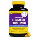 InnovixLabs Turmeric Curcumin s extraktom z čierneho korenia - vysoká absorpcia Turmerica a kukuričné doplnky s bioprénom, C3 Redukt a C3 komplex C3 - 100 tabliet s časovým uvoľňovaním