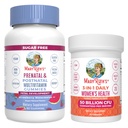 MaryRuth Organics Prenatal Postnatal Multivitamínové Gummy (Strawberry) a Dámske 3-in-1 Daily Probiotic Capsules 