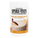 Príroda Plus SPIRU-TEIN - Čokoládové arašidové maslo - 1,2 libry, Spirulina Protein Powder - 17 porcií