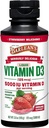 Barleanov tekutý vitamín D, 5000 IU D3, Jahodový mliečny koktail Ochutený pre deti a dospelých, maximálna absorpcia, non-GMO, bezlepkový - 5,6 oz