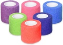 Ever Ready First Aid Self Adherent Cohesive Bandáže 2" x 5 Yards - 12 Počet, Farby dúhy