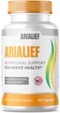 (1 balenie) Arialief Sciasicas Support Kapsule, Arialief Advanced Formula Sciasias Relief Supplement, Nerve Relief Supplement, Extra sila ischias Nerve Upokojujúce Formula Kapsule (60 kapsúl)