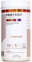 Vegan Protein Powder by TASHIE - Organic Plant Based Protein Powder with BCAA, HMB & Probiotiká, Zero Sugar, Non-GMO, Gluten Free, NSF Certified, 28 Servings - Coconut Protein Powder