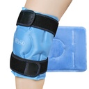 REVIX Ice Pack pre úľavu od bolesti na kolenách, opakovane použiteľný gélový zábal na zranenie nôh, opuchy, náhradné operácie kolena, studená kompresná terapia pre artritídu, Meniscus Tear a ACL Blue