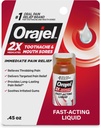 Orajel 2X Medikovaná zubatosť a ústna bolesť